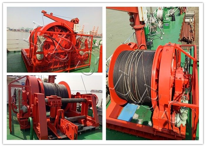 Ship Boat Marine Windlass Winch For Mooring Lifting Winch With LBS