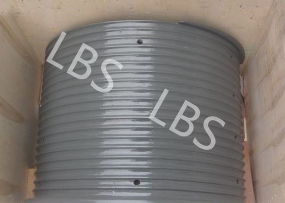 Q345B LBS Split Sleeve CNC Processing For Multilayer Spooling ISO Standard