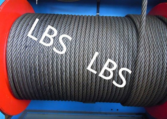 Customized Grey Long Rope Offshore Winch For Platform Lifting BV ISO Approved