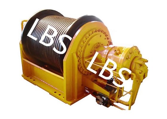 High Efficient Hydraulic Crane Winch For Marines Grooved Drum Winch