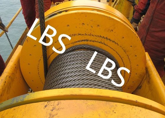 LBS Groove Hydraulic Lifting Traction Electric Marine Winch For Marine Oil Platform