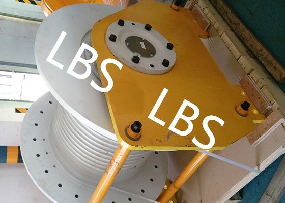 LBS Mining Dispatching Winch / Spooling Device Winch For Construction Lifting