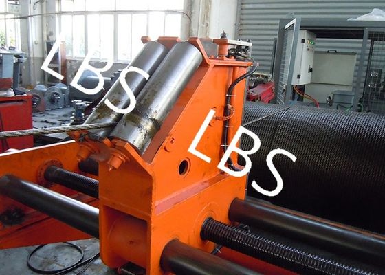 Large Scale Spooling Device Winch Hydraulic / Electric Steel Material