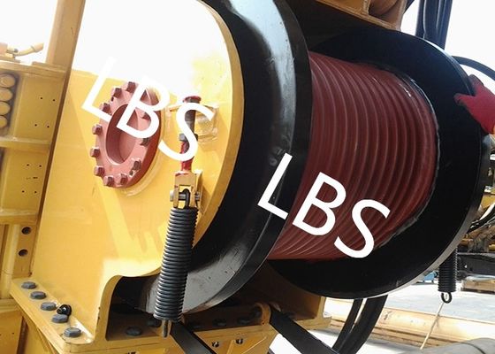 High Efficient Offshore Winch Wire Rope Rotary Drilling Rig Winch With LBS Drum
