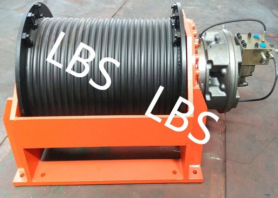 High Speed Drilling Rig Hydraulic Crane Winch 5-50 Ton