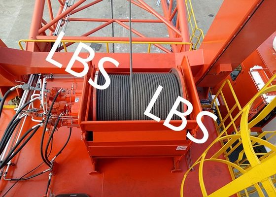 General - Purpose Spooling Device Winch With LBS Groove / Bridge / Overhead Crane