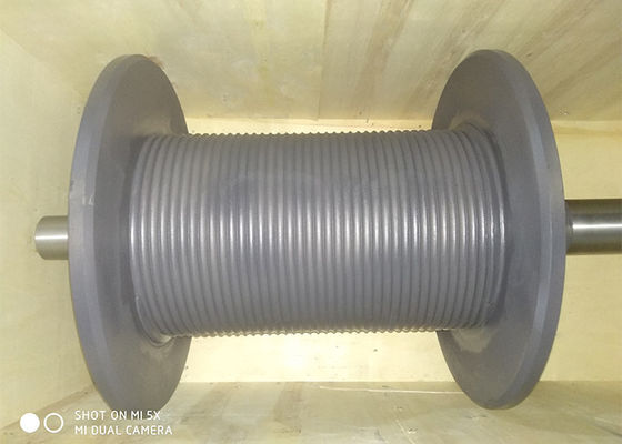 Custom - Made LBS Grooved Drum For Lifting Machinery IFA ISO Standard