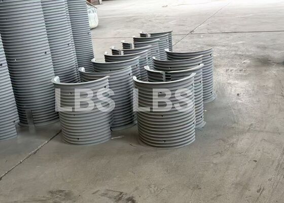 Left‑hand 65° Drum Sleeve Plug Welding Zinc Rich Primer For Hoist