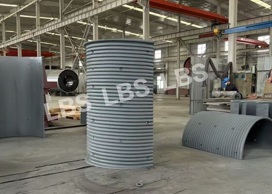 Left-hand 60° Drum Sleeve Q355D Lebus Grooving For Winch