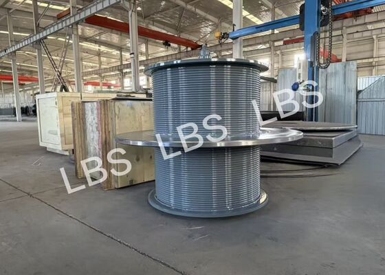 Lebus Grooved Drum Outer Diameter 720mm Length 865mm For Lifting Equipment
