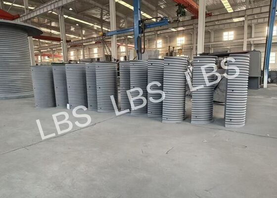 Lebus Groove Drum Sleeve Wire Rope Ø26 Left Hand 60° For Lifting Equipment