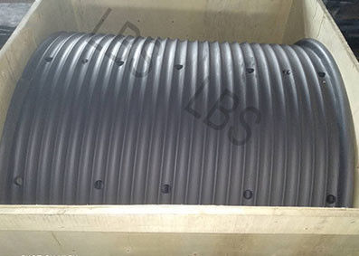 Light Material Wire Rope Sleeve Drum Shells With 900mm Diameter