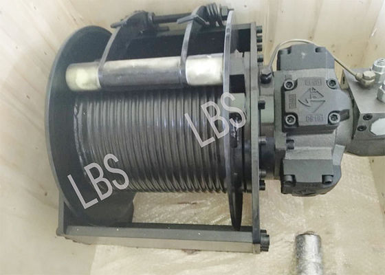 Stainless Steel Hydraulic Crane Winch With 4 Ton Maximum Traction Force