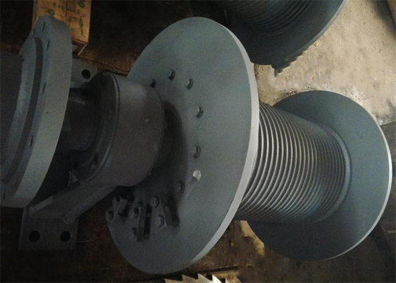 Winch Parts Lbs Grooved Drum For Multilayer Wire Rope Winding