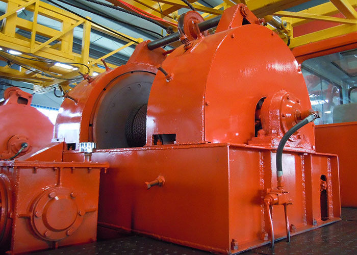 Slow Speed 30t High Power Winch Hydraulic For Offshore Platform Hydraulic Pump