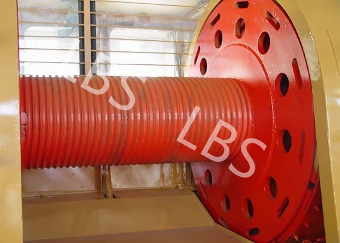 Carbon Steel Integral Cable Winch Drum for Marine Windlass Boat and