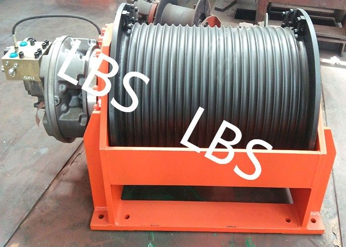 Hydraulic Anchor Winch With Flange / Electric Anchor Winch For Small Boats