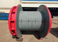 Painting / Galvanizing Hydraulic Crane Winch With Manual Control