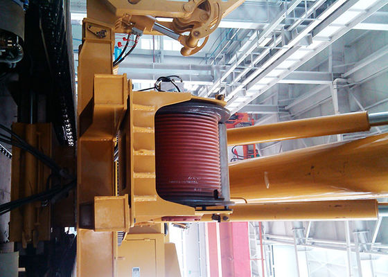 High Gas Engine Powered Winch Offshore Shipyard Left Or Right Rotation Direction