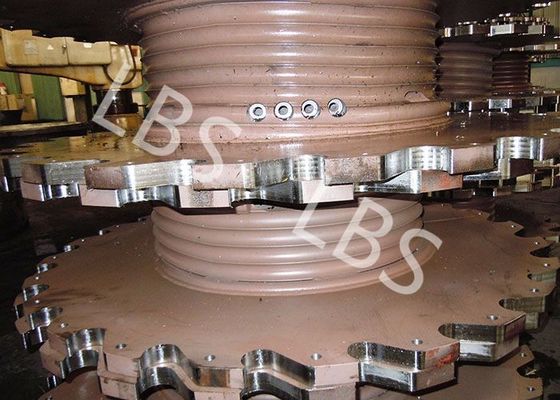 Steel Plate Rolling Integral Type Grooving Drum Of Crane Winch