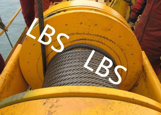 LBS Mining Dispatching Winch Spooling Device Winch For Construction Lifting