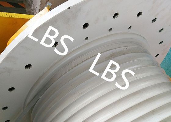 LBS Mining Dispatching Winch Spooling Device Winch For Construction Lifting