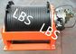 Hydraulic Anchor Winch With Flange / Electric Anchor Winch For Small Boats