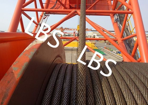 General Purpose Spooling Device Winch With LBS Groove Bridge Overhead Crane