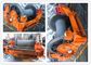 Customized Color LBS Grooved Drum / Hydraulic Winch With Spooling Device