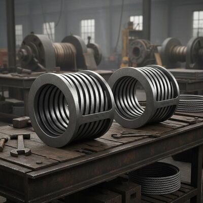 Left Hand Or Right Hand Winch Drum Skin with LBS Groove Built to Withstand Harsh Conditions and Heavy Duty Winching Tasks