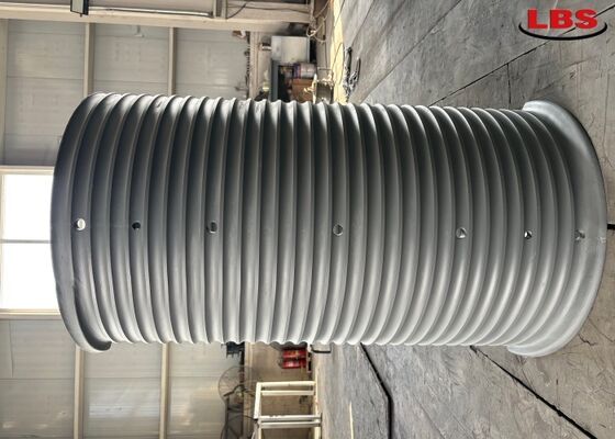 LEFT-HANDED 65° LEBUS GROOVED LBS SLEEVE FOR 32MM WIRE ROPE ROPE DRUM SLEEVE