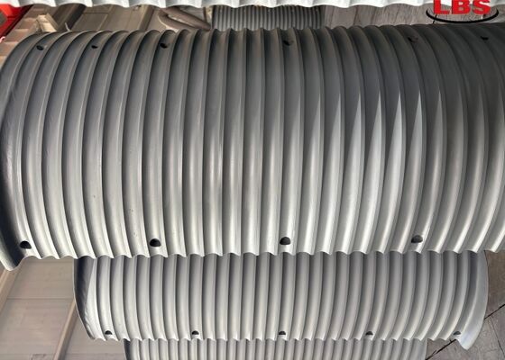 LEFT-HANDED 65° LEBUS GROOVED LBS SLEEVE FOR 32MM WIRE ROPE ROPE DRUM SLEEVE