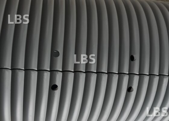 Left-Handed 80° Split Lebus Groove Rope Drum Sleeve LBS Sleeve for 26mm Wire Rope