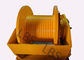 Yellow Color Hydraulic Capstan For Hoisting Appliance Pulling Force