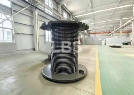 Single Drum Lifting Drum Q355C Steel For Crane Hoisting Mechanism