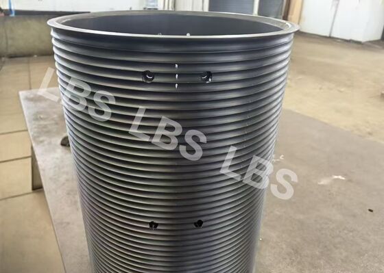 Right-hand 60° LBS Drum Sleeve Polymer Nylon Bolt-connected