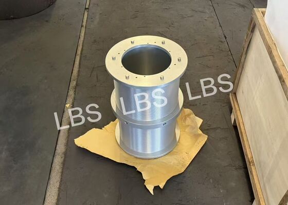 Edge Breaking Lebus Drum Double Drum Anodized Finish For Winch