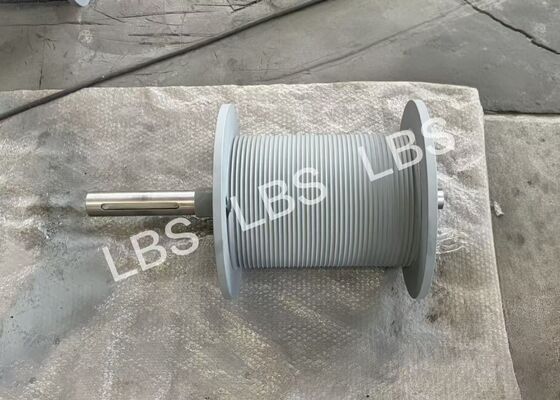 For Φ8 Wire Rope Drum Left Hand 50° Lebus Groove 250m Capacity