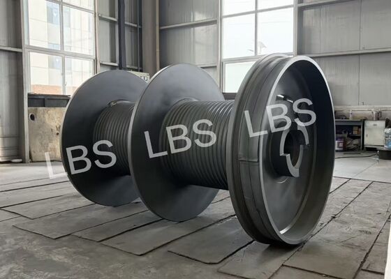 Double Lebus Grooved Drum 363KN Φ35.5mm 438m×2 60° Left & Right Hand
