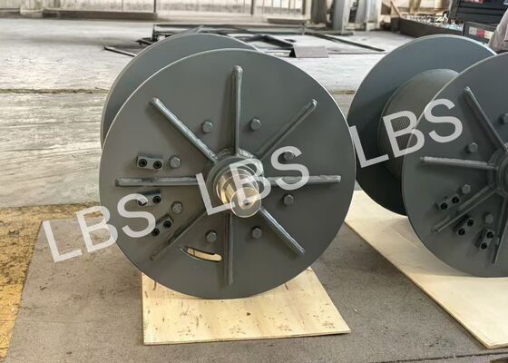 For 12mm Wire Rope Lebus Drum 60° Left Hand Stress Relieved Deburred Primer Coated