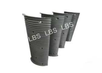 65.24mm Pitch Drum Sleeve With Right Hand Groove Φ640mm Groove Bottom Dia 38 Grooves