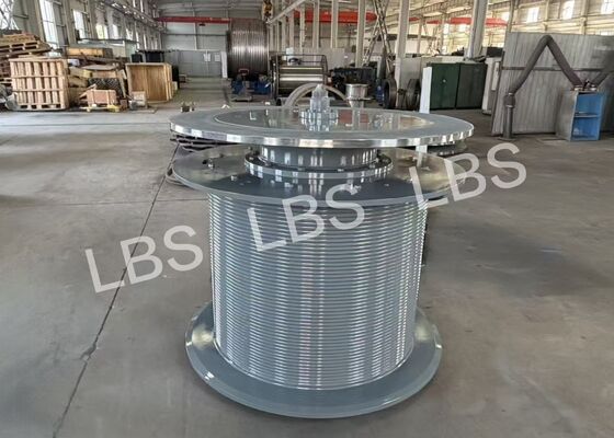 LBS Lebus Drum Φ18 Wire Rope 5 Layers 45° Right Hand Groove