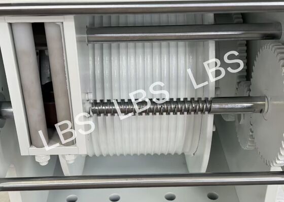 Winch with Lebus Groove Drum Rope Diameter Ø10mm Right Hand 60°