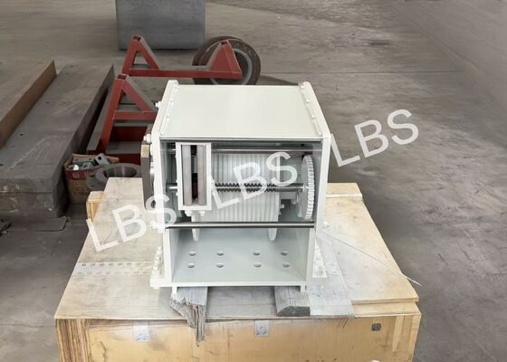 Winch with Lebus Groove Drum Rope Diameter Ø10mm Right Hand 60°