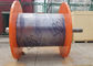 Big Wire Rope Winch Drum For Hoisting And Crane With Connection Shaft
