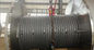 DNV Lbs Trough Wire Rope Drum Of Thickened Steel Pipe Hoisting Winch