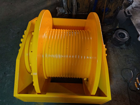 Reliable 300kn Capacity Hydraulic Lifting Winch Durable Steel Construction