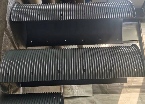 Split Type Nylon Or Steel Material Lebus Drum Sleeves For Crane / Winch