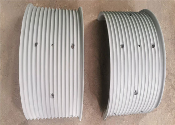 Custom Carbon Steel Lebus Sleeve Half Split For Crane Winch Drum Winding Wire Rope