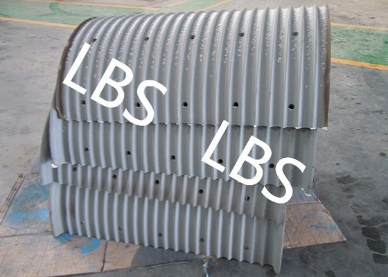 Offshore Platform Crane Main Drum LBS Grooving Wire Rope Or Cable